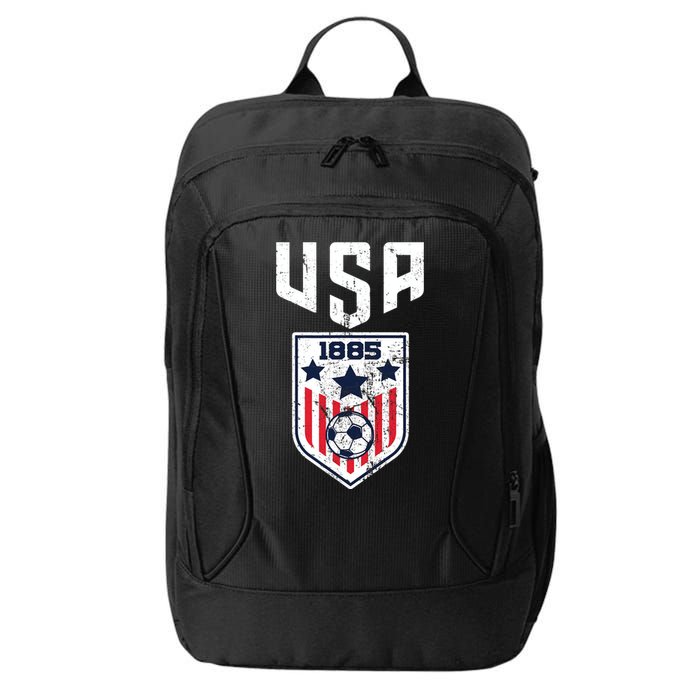 USA Soccer Team 1885 Cool Futbol Equipment City Backpack