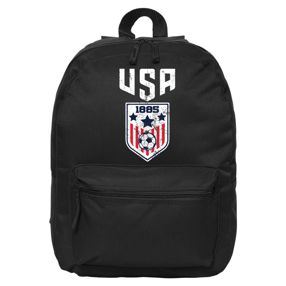 USA Soccer Team 1885 Cool Futbol Equipment 16 in Basic Backpack