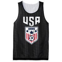 USA Soccer Team 1885 Cool Futbol Equipment Mesh Reversible Basketball Jersey Tank