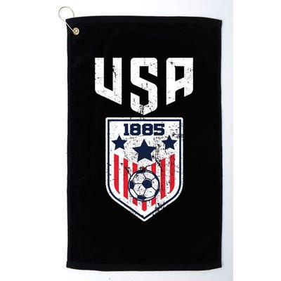 USA Soccer Team 1885 Cool Futbol Equipment Golf Towel