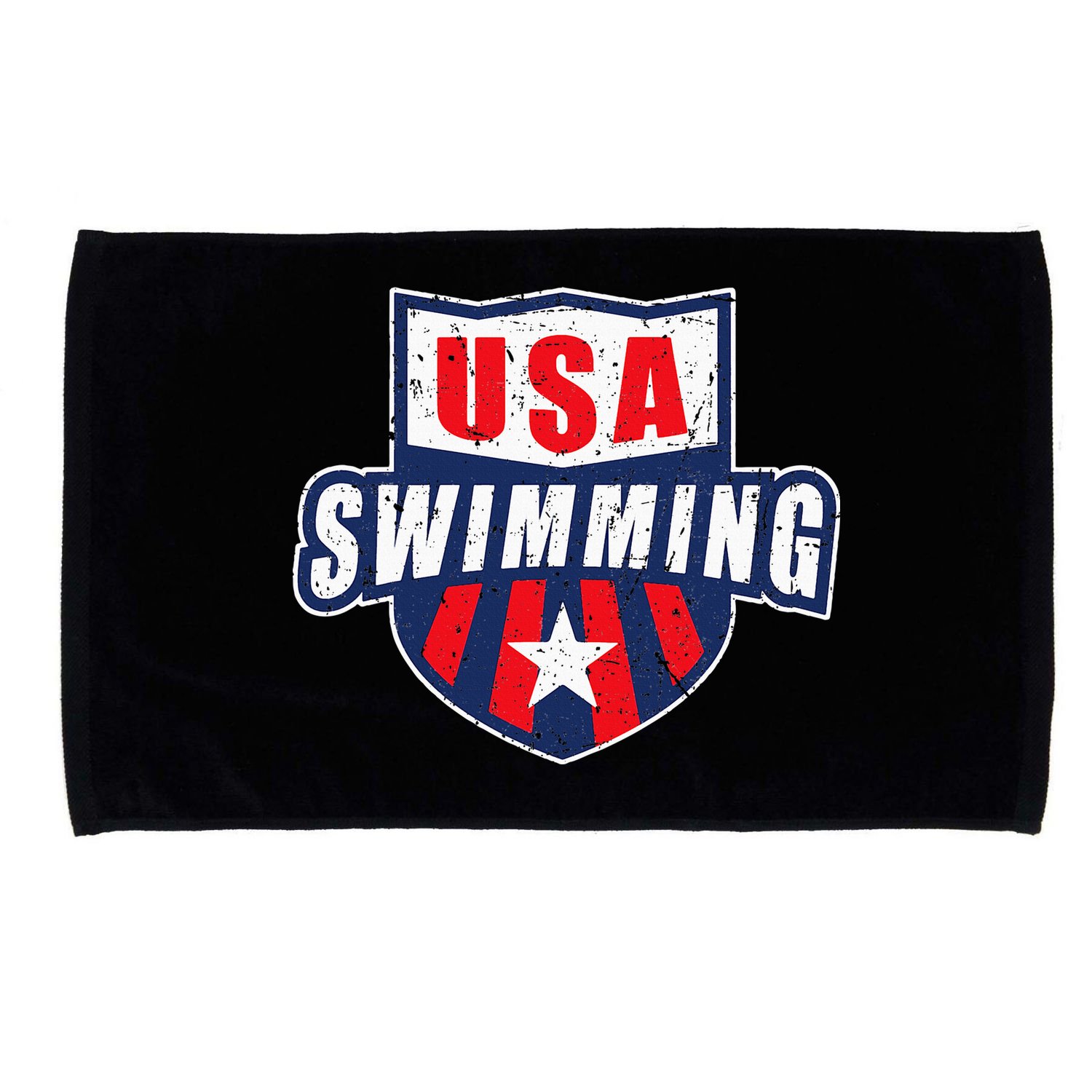 Usa Swimming Team Sports Athlete Us Swim Aquatic Microfiber Hand Towel