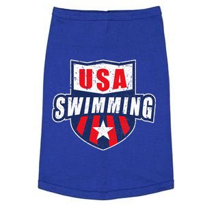 Usa Swimming Team Sports Athlete Us Swim Aquatic Doggie Tank