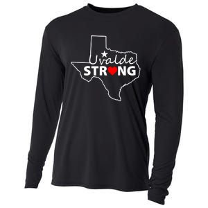 Uvalde Strong Texas Strong Cooling Performance Long Sleeve Crew