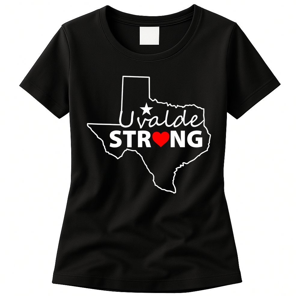 Uvalde Strong Texas Strong Womens T-Shirt