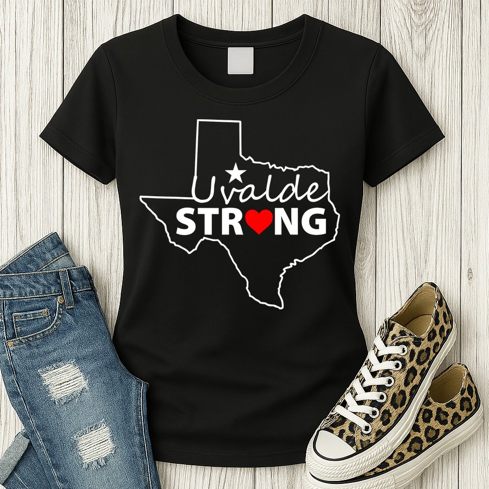 Uvalde Strong Texas Strong Womens T-Shirt