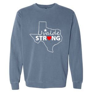 Uvalde Strong Texas Strong Garment-Dyed Sweatshirt