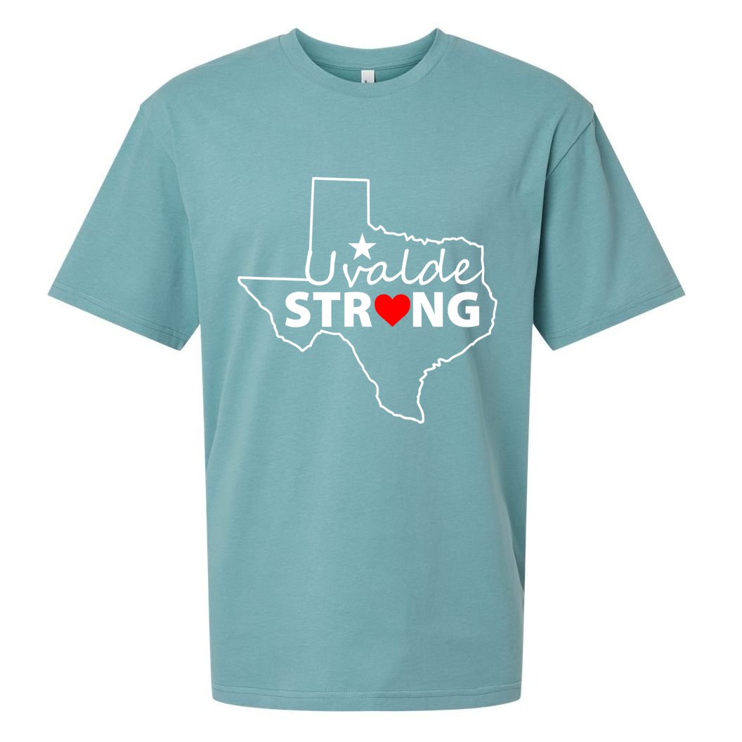 Uvalde Strong Texas Strong Sueded Cloud Jersey T-Shirt