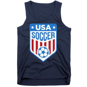 USA Soccer Team Support the Team Shirt USA Flag Football Tank Top