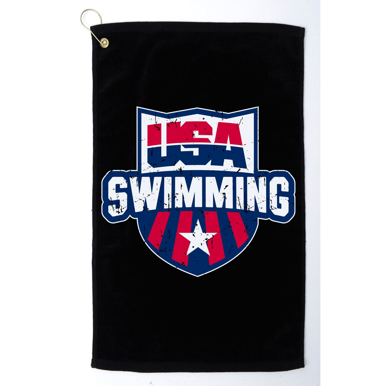 Usa Swimming Team Sports Athlete Us Swim Aquatic Golf Towel