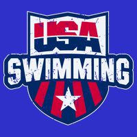 Usa Swimming Team Sports Athlete Us Swim Aquatic Baby Bodysuit
