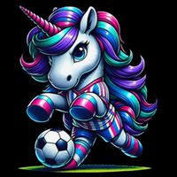 Unicorn Soccer Team Player Backpack