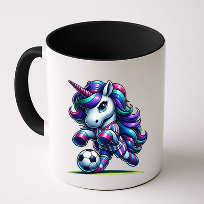 Unicorn Soccer Team Player Mug