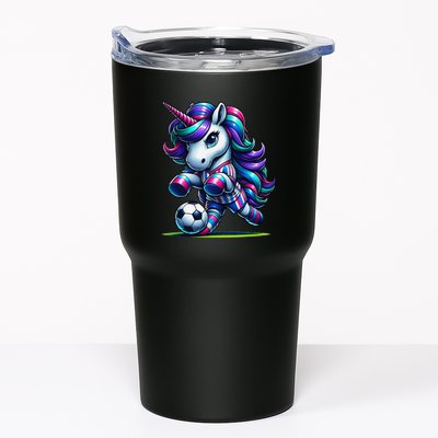 Unicorn Soccer Team Player Tumbler