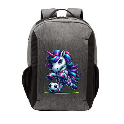 Unicorn Soccer Team Player Vector Backpack