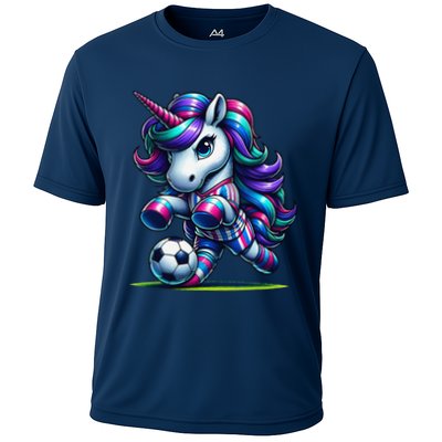 Unicorn Soccer Team Player Performance Shirt