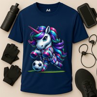Unicorn Soccer Team Player Performance Shirt