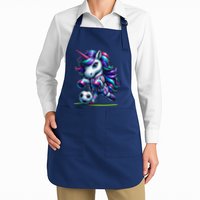Unicorn Soccer Team Player Apron