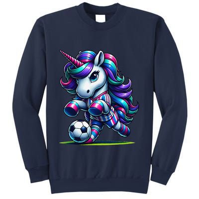 Unicorn Soccer Team Player Sweatshirt