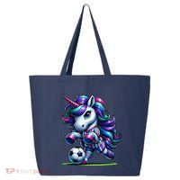 Unicorn Soccer Team Player 25L Jumbo Tote