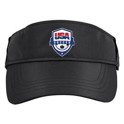 US Soccer Team USA Adult Drive Performance Visor