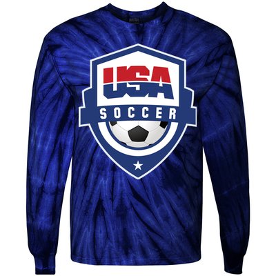 US Soccer Team USA Tie-Dye Long Sleeve Shirt