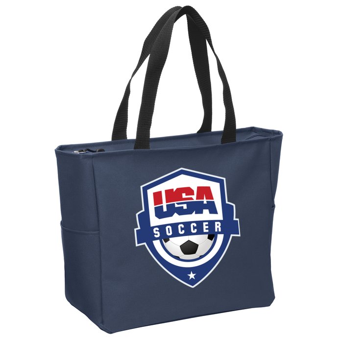US Soccer Team USA Zip Tote Bag