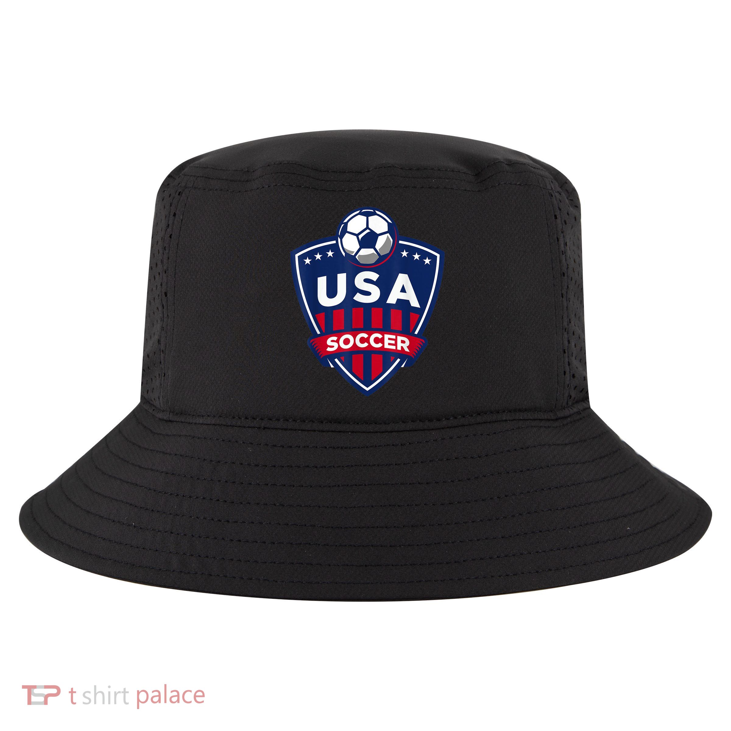 USA Soccer Team Support The Team Shirt USA Flag Football TShirt Cool Comfort Performance Bucket Hat