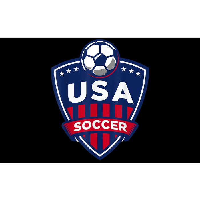 USA Soccer Team Support The Team Shirt USA Flag Football TShirt Bumper Sticker