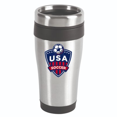 USA Soccer Team Support The Team Shirt USA Flag Football TShirt 16oz Travel Tumbler