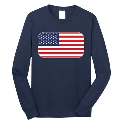 US Team Flag American Clothing For Sports Events Long Sleeve Shirt