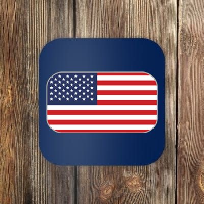 US Team Flag American Clothing For Sports Events Coaster