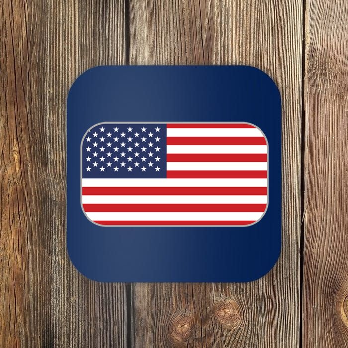 US Team Flag American Clothing For Sports Events Coaster