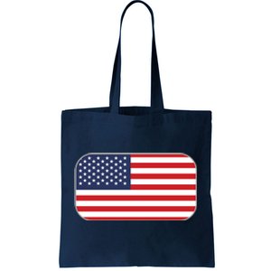 US Team Flag American Clothing For Sports Events Tote Bag