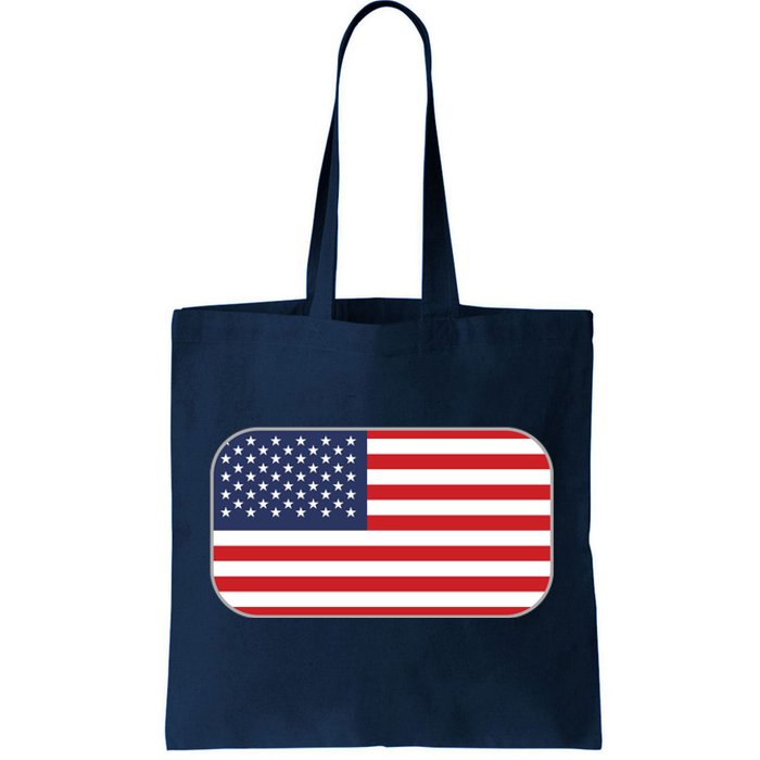 US Team Flag American Clothing For Sports Events Tote Bag