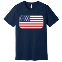 US Team Flag American Clothing For Sports Events Premium T-Shirt