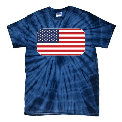 US Team Flag American Clothing For Sports Events Tie-Dye T-Shirt