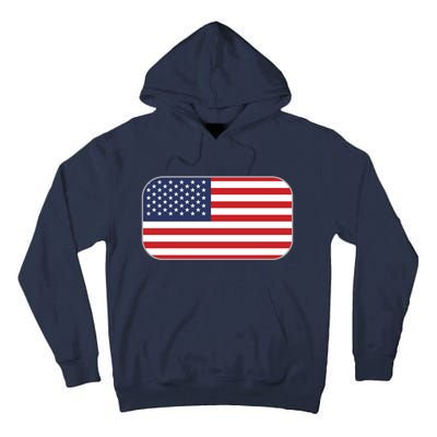 US Team Flag American Clothing For Sports Events Tall Hoodie