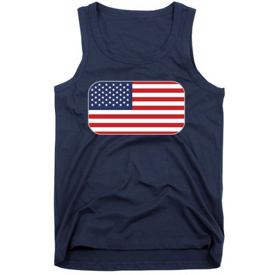 US Team Flag American Clothing For Sports Events Tank Top