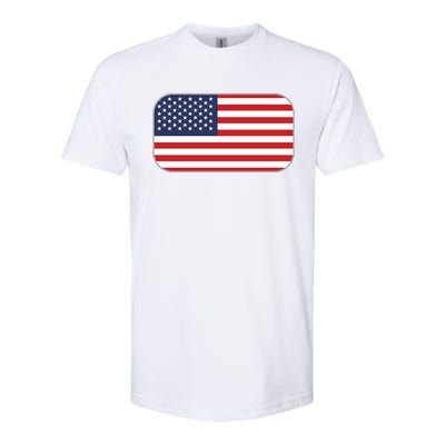 US Team Flag American Clothing For Sports Events Softstyle® CVC T-Shirt