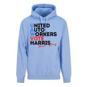 Union Strong Uaw For Harris 2024 Unisex Surf Hoodie