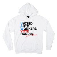 Union Strong Uaw For Harris 2024 Hoodie