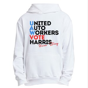 Union Strong Uaw For Harris 2024 Urban Pullover Hoodie