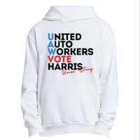 Union Strong Uaw For Harris 2024 Urban Pullover Hoodie