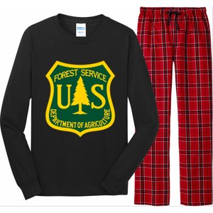 United States Us Forest Service Departt Of Agriculture Gift Long Sleeve Pajama Set