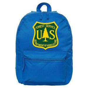 United States Us Forest Service Departt Of Agriculture Gift 16 in Basic Backpack