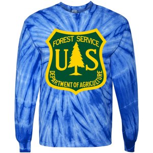 United States Us Forest Service Departt Of Agriculture Gift Tie-Dye Long Sleeve Shirt