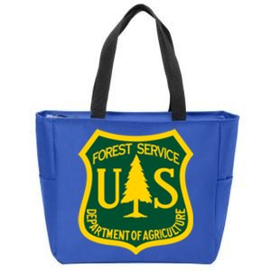 United States Us Forest Service Departt Of Agriculture Gift Zip Tote Bag