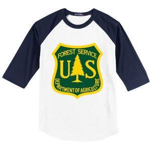 United States Us Forest Service Departt Of Agriculture Gift Baseball Sleeve Shirt