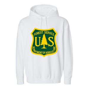 United States Us Forest Service Departt Of Agriculture Gift Garment-Dyed Fleece Hoodie