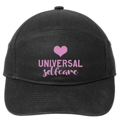 Universal Selfcare 7-Panel Snapback Hat
